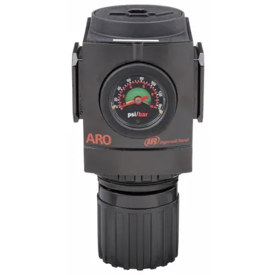 ARO Compressed Air Regulator: Aluminum, 1 in NPT, 290 cfm, 0 psi to 140 psi - ARO FRL Air Regulators