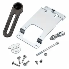 Mounting kit for M9203 series actuators, includes crank arm for mechanical linkage. Used to mount actuators to HVAC valves or dampers in commercial building automation systems.