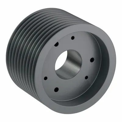 OEM Bushed-Bore Cast-Iron Wedge V-Belt Pulley - Bushed-Bore Cast-Iron Wedge V-Belt Pulleys