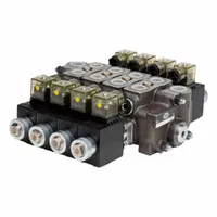 HYDRO CUSTOM Hydraulic Manifold Valve: Four-Way / Three Positions, 13 gpm Flow Rate - Max (MPN 228320)