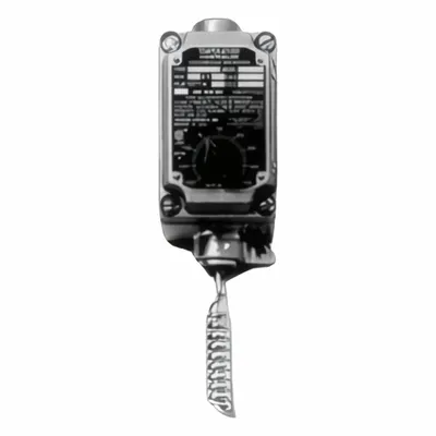 JOHNSON CONTROLS Coiled Bulb Temp Control,20/80F: Heat or Cool, Aluminum, 20° to 80°F - Hazardous Location Single-Stage Controls