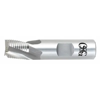 OSG Roughing End Mill: Cobalt, 3 Flute, Fine Pitch, 7/8" Mill Dia, 7/8" LOC - General Purpose Cobalt Roughing End Mills