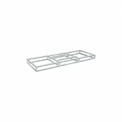 CHECKERS Transport Storage Skid for LibertyMat/EuroMat, 36 in x 96 in, Metal - Ground-Protection Mat Accessories