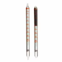 This hydrogen sulfide (H2S) gas detection tube is designed for use with DRAEGER Accuro pumps. It measures H2S concentrations from 2 to 40% vol. Sold in packs of 10, it is used for spot-check measurements in industrial environments such as oil and gas, chemical processing, and wastewater treatment