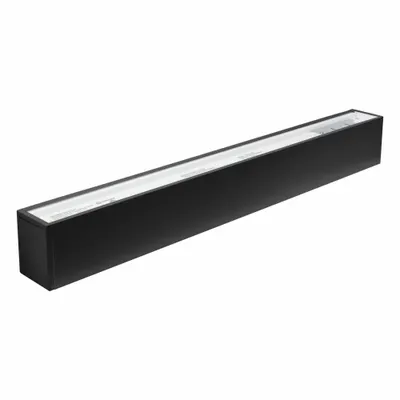 SYLVANIA Linear Slot: 1,800 lm, 3000K, 18 W, 2 ft, 12 1/4 in Wd, 120/277V AC - Architectural LED Suspended Lights