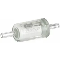 Compressed Air Filter: Nylon, 1/4 in Tube, 0.01 micron, 99.99% Efficiency, 5.4 cfm, 1 in Outside Dia (MPN 9900-05-BK)
