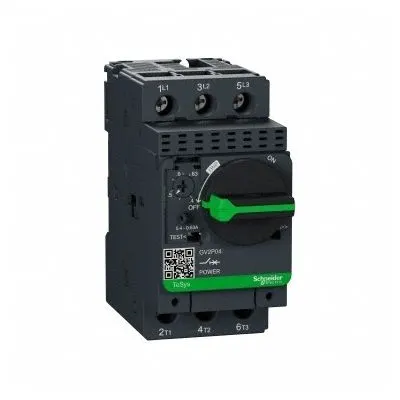 SCHNEIDER Manual Motor Starter: Non-Reversing, 3 Poles, 25 A, Thermal Protection - Non-Reversing Starters with Thermal Overloads