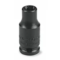 PROTO Impact Socket: 1/4 in Drive Size, Torx, E6 Socket Size, External Torx, Std, Black Oxide (MPN J6906TX)