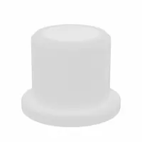 BUNTING BEARINGS Sleeve Bearing: Nylon, 5/16 in Bore, 7/16 in OD, 3/8 in Overall Lg, Off-White (MPN NF05070609.7)