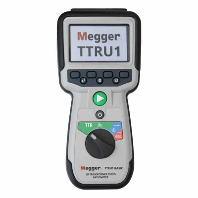 MEGGER Transformer Turns Ratio Tester (MPN TTRU1-BASIC) - Transformer Turns Ratiometers