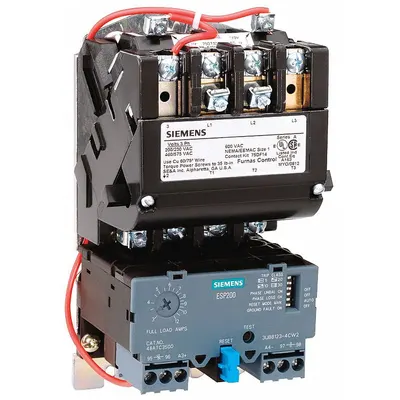 Siemens 14BUA32AD Non-Reversing Starter with Electronic Overload - Non-Reversing Starters with Electronic Overloads