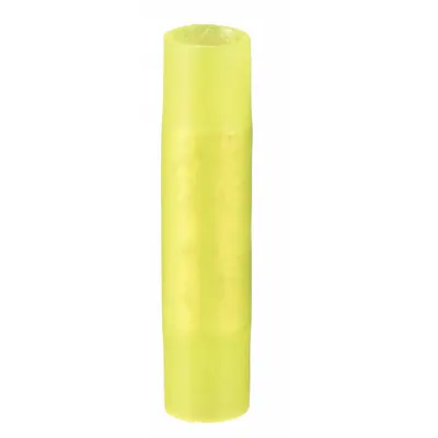 STA-KON Butt Splice Connector: Yellow, Nylon, For Wire Size 12 AWG – 10 AWG, 600 V - Insulated Butt Splice Connectors
