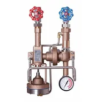This hose station is constructed of stainless steel with a bronze finish, featuring 3/4 in FNPT x FNPT connections and a maximum flow rate of 9 gpm. With an overall height of 19 in, it is suited for washdown, cleaning, and general fluid transfer applications in industrial and commercial settings