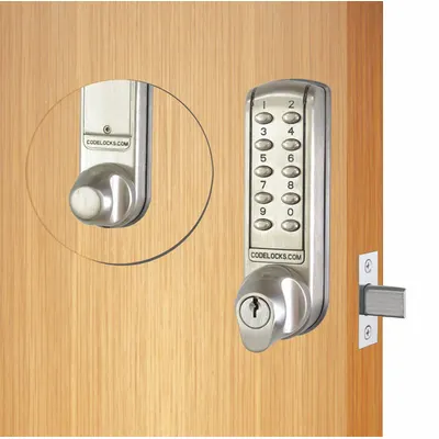CODELOCKS Electronic Keyless Lock: Keypad, ADA Compliant - Electronic Keyless Access Locksets