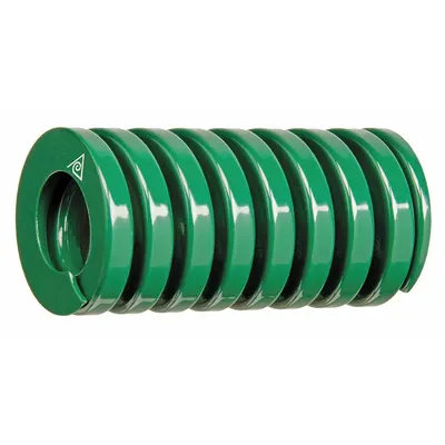 RAYMOND Die Spring: Alloy Steel/Bronze, Cylindrical Shape, Closed, Ground End, 7 1/64 in Lng - Die Springs