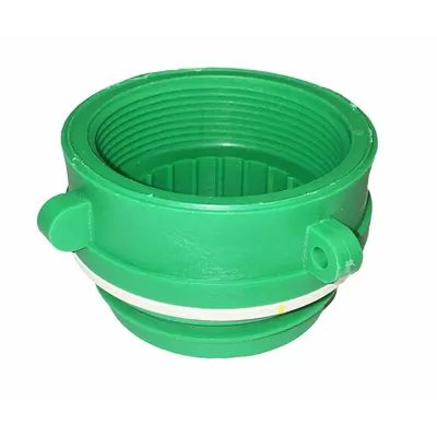 ACTION PUMP Bung Adapter: Bung Adapter, Polyethylene, For 30 Gal Drum/55 Gal Drum Container - Bung Adapters