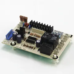 This furnace control board manages ignition, blower, and safety functions in heating systems. It is a direct replacement part for compatible NORDYNE furnaces, used in residential and light commercial HVAC applications to restore proper operation.