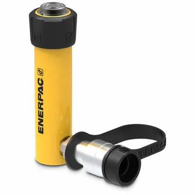 ENERPAC Hydraulic Ram: Single Acting, 5 ton Nominal Capacity, 3 in Nominal Stroke Lg - General Purpose Rams