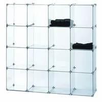 ECONOCO Tempered Glass Shelves: 3/16 in Overall Ht, 10 in Overall Wd, 10 in Overall Dp, Square (MPN CB110)