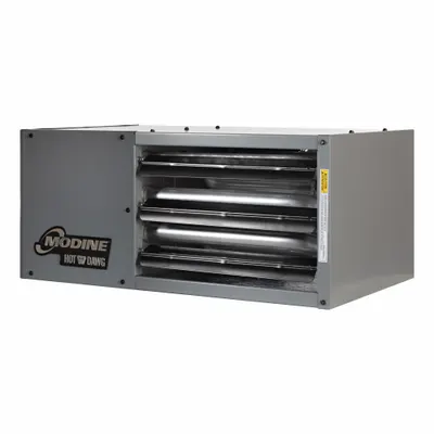 MODINE Gas Wall and Ceiling Unit Heater: 30,000 BtuH Heating Capacity Input, Propeller - Standard-Profile Suspended Gas Wall & Ceiling Unit Heaters