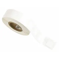 Wraparound Label: 1/2 in x 1/2 in, Nylon, White, For 22 AWG to 16 AWG Wire Gauge (MPN WML-305-499)