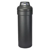 This single-tank water softener from NORTH STAR is designed for residential use, removing hardness minerals from household water to protect plumbing and appliances. It features a 1-inch NPT valve and a maximum grain capacity of 22,100, suitable for medium-sized homes with moderate water hardness