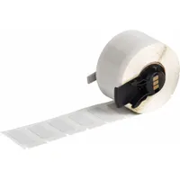 Pre-Cut Label Stock Roll: 1/2 in x 1 in, Acrylic, Permanent Adhesive, 500 Labels, Permanent (MPN M6-17-428-PSL)