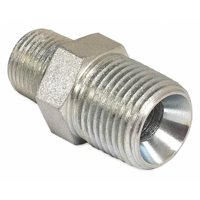 MI-T-M Hex Nipple: Mfr Part # 24-0024, Steel - Assorted Parts & Accessories
