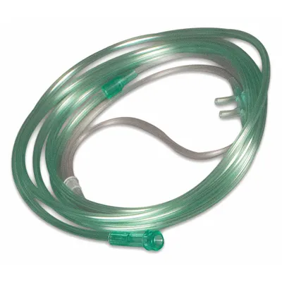 DYNAREX Straight Nasal Cannula: Tip Type Non-Flared, Intended Patient Adult, 14 ft Tube Lg - PVC Nasal Cannulas