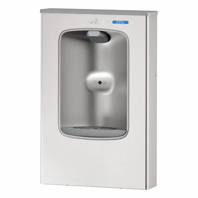 OASIS Bottle Filler: On-Wall, Non-Refrigerated, Stainless Steel, Silver, Satin - On-Wall Bottle Fillers