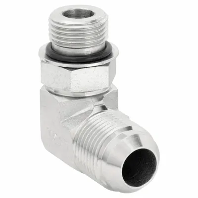 AEROQUIP 2062-8-10S ORB-to-JIC Steel Hydraulic Hose Adapter - ORB-to-JIC Steel Hydraulic Hose Adapters