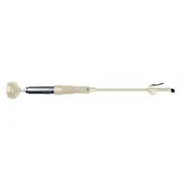 Air-powered backfill tamper with 1 5/8 in bore, 4 in stroke length, and 1,550 bpm max blows per minute. Used for compacting soil, gravel, and asphalt in trenches, foundations, and utility repairs
