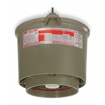 HUBBELL KILLARK Metal Halide Light Fixture: 43,900 lm, T2 Temp Code, 4000K, 400 W, 120 to 480V AC - Hazardous Location Light Tanks