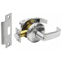 SARGENT Door Lockset: Office Lever Locksets, Chrome, ADA Compliant (MPN 28-65G05 KL 26D)