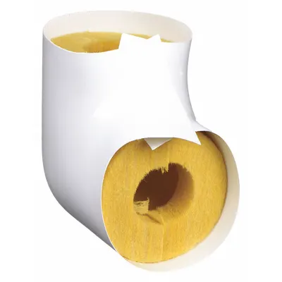 OEM APPROVED VENDOR Fiberglass Elbow Insulation, 1-1/2 in Thick, R-Value 7.5, ELL346
