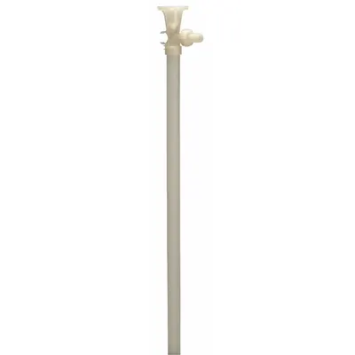 FINISH THOMPSON Drum Pump Tube: Fixed, Polypropylene, 1 1/4 in Inlet Size - Drum Pump Tube Assemblies