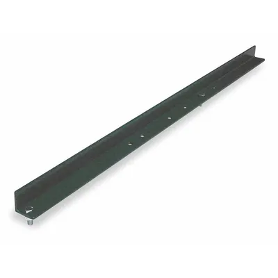 ASHLAND CONVEYOR Package Stop: For 36 in Between Frame Wd, Steel, For Straight Frame Shape - Bolt-On Package Stops for Rigid-Frame Skate Wheel & Roller Conveyors