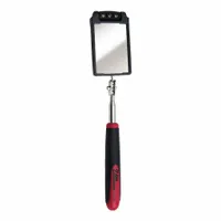 ULLMAN Inspection Mirror: 3 1/2 in L x 2 1/4 in W Mirror Size, Mirr. Mat. Stainless Steel (MPN HTK-2LT)