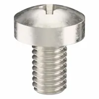Machine Screw: M3x0.50 Thread Size, 5 mm Lg, 18-8, Stainless Steel, Plain, Pan, Phillips, 100 PK (MPN ZSCRW-232)
