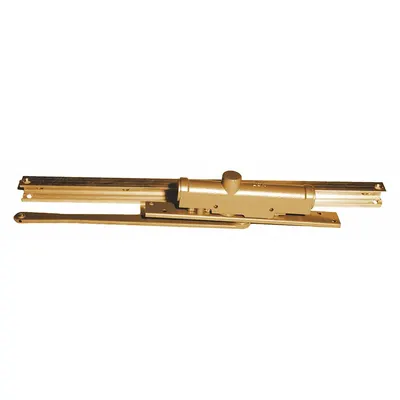 LCN Door Closer: Concealed Mounting Type, Grade 2 - Medium Duty, Bronze, 8 3/4 in Lg - Concealed-Mount Door Closers
