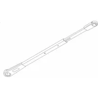 Track-type replacement arm for LCN 4810 series door closers. Constructed of aluminum. Used to restore door control and closing action in commercial and industrial door applications