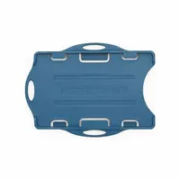 Swipe Card Holder: Clip, Horizontal/Vertical, 3 13/16 in Badge Pouch Wd, 2 3/4 in Overall Ht, 10 PK (MPN 212-T889-A56-P01)