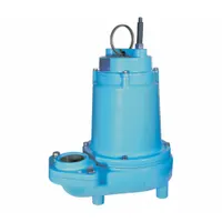 LITTLE GIANT Effluent Pump: 1/2 hp, 115V AC, Single Phase, 50 ft Max. Head, 3/4 in Max. Dia. Solids (MPN 514220)
