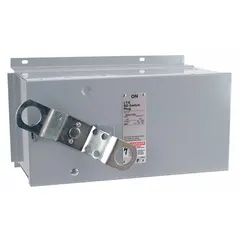 Fusible bus plug rated 100 A at 600V AC, 3-phase, 3-wire. Designed for use with Siemens BD Busway. Accepts H/K/R fuse classes. Provides overcurrent protection for branch circuits in industrial and commercial electrical distribution systems.