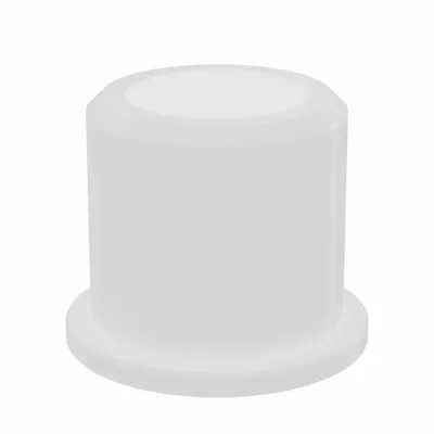 BUNTING BEARINGS Flanged Sleeve Bearing: Nylon, 7/16 in Bore, 5/8 in OD, 5/8 in Overall Lg - General Purpose Plastic Flanged Sleeve Bearings