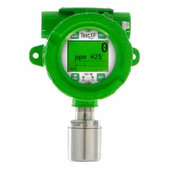 Wall-mounted fixed gas detector for continuous methane monitoring in industrial environments. Detects methane from 0 to 100% LEL with digital display. Operates on 10 to 30V DC and interfaces with the TXP-T40 Control Panel.
