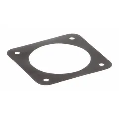This HOBART index plate gasket is a replacement part for the D330 food mixer. It provides a seal between the index plate and mixer housing to prevent leaks and maintain accurate bowl positioning during mixing operations.