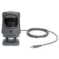 BRADY Barcode Scanner: Dark Gray, Cable, 1D Scanner/2D Scanner, 1 9/16 in Max. Scan Distance (MPN 176696)