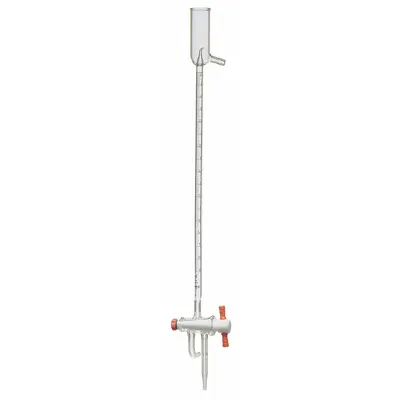 KIMBLE Automatic Fill Buret: 50 mL, B, 735 mm, ±0.10 mL, 0.1 mL Inc - Class B Glass Burets