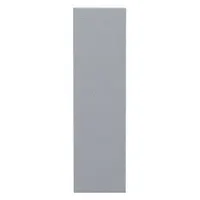 ASI GLOBAL Partition Column: Plastic Polymer, Pebble, Gray, 82 in Ht, 22 in Wd, 1 in Thick (MPN 40-90872253-9200)